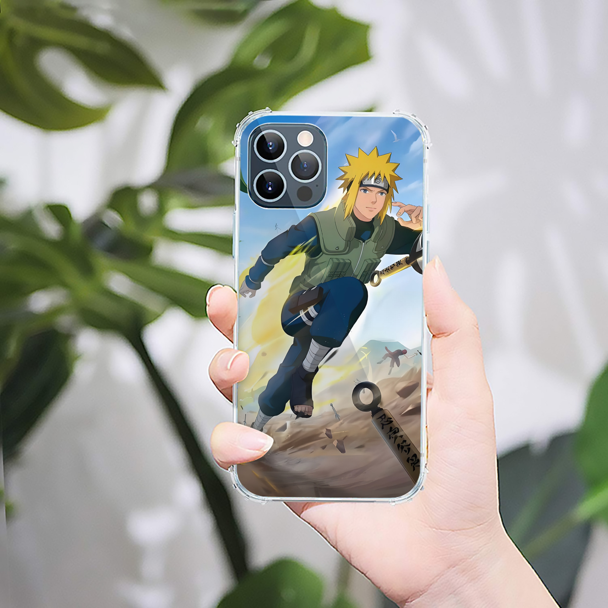 （画像用） NARUTO -ナルト- NARUTO -ナルト- 疾風伝 【iPhone 12シリーズ対応】透明スマホケース（クリアソフトケース）